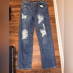 Because I Said So Destroyed Mom Jeans from Fashion Nova size 11